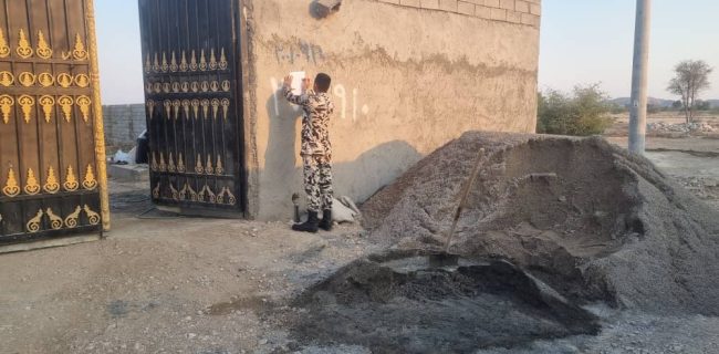 صدور ۴۰ اخطاریه برای ساخت و سازهای غیر مجاز در اراضی کشاورزی سرخون بندرعباس صدور ۴۰ اخطاریه برای ساخت و سازهای غیر مجاز در اراضی کشاورزی سرخون بندرعباس