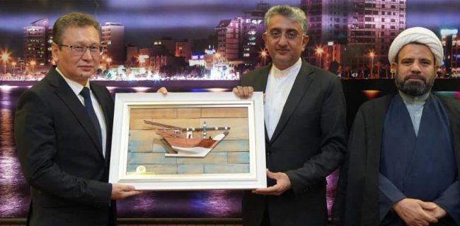 دیدار شهردار بندرعباس با کنسول جدید قزاقستان