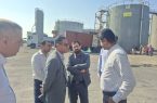 معاون زیرساختی پدافند کشور در سفر به منطقه از شرکت‌های آب آسیا و پتروکالا سامان بازدید کرد