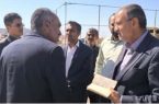 بازدید احمد مرادی از پروژههای عمرانی و ورزشی جزیره هرمز