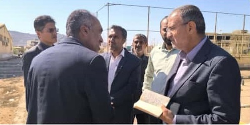 بازدید احمد مرادی از پروژههای عمرانی و ورزشی جزیره هرمز بازدید احمد مرادی از پروژههای عمرانی و ورزشی جزیره هرمز