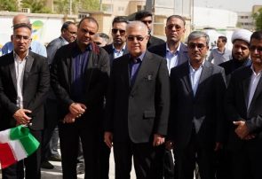 افتتاح توسعه سه کلاسه مدرسه حضرت مریم بندر خمیر