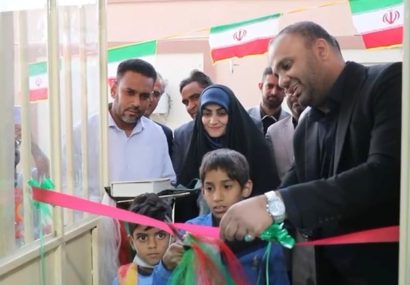 توسعه ۳ کلاسه مدرسه ایده در بخش جغین شهرستان رودان به بهره برداری رسید