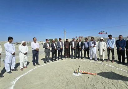 برگزاری آیین کلنگ زنی آموزشگاه متوسطه اول روستای هنگستان 