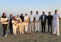 برگزاری نخستین دوره مسابقات کروکت ساحلی در استان هرمزگان