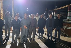 بازدید معاون صید و بنادر ماهیگیری سازمان شیلات ایران از بندر صیادی کوهستک