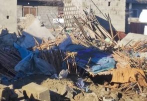 آغاز عملیات آواربرداری واحدهای تخریب‌شده از سیل در شهرستان سیریک