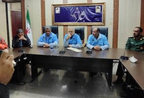 بازدید استاندار هرمزگان از مناطق سیل زده شرق استان