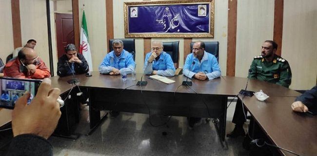 بازدید استاندار هرمزگان از مناطق سیل زده شرق استان