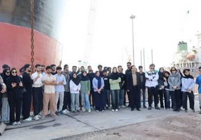 بازدید دانشجویان دانشگاه های هرمزگان از ایزوایکو در قالب طرح ملی «از سفر تا سمن»