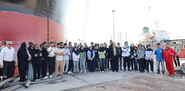 بازدید دانشجویان دانشگاه های هرمزگان از ایزوایکو در قالب طرح ملی «از سفر تا سمن»