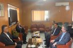 دیدار مدیرکل دامپزشکی هرمزگان با مدیر شعب بانک کشاورزی استان