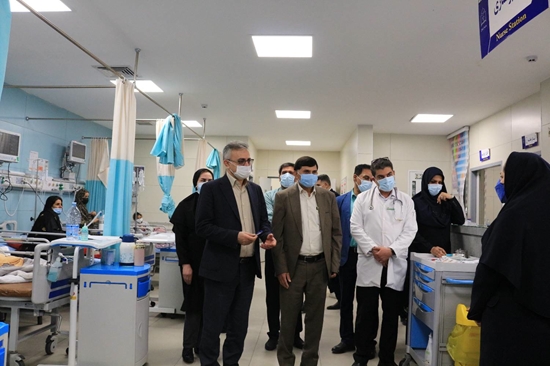 ارزیابی وضعیت کنترل بیماری‌های واگیر در هرمزگان توسط رئیس مرکز مدیریت بیماری‌های واگیر وزارت بهداشت