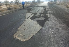 اجرای عملیات لکه‌گیری در محور پارسیان – بندرلنگه