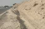 احداث کانال هدایت آبهای فصلی در محورهای مواصلاتی شهرستان پارسیان