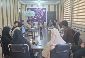 برگزاری کارگروه مدیریت پسماند در شهر لمزان بندرلنگه