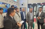 بازدید مسئولان شهری قشم از نمایشگاه صنعت ساختمان