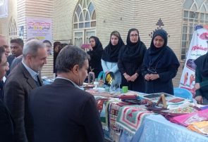 بازدید معاون وزیر کشور از نمایشگاه صنایع محلی بندرعباس