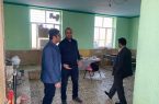 بازدید از مدارس آسیب دیده طی سیل اخیر در شهرستان سیریک