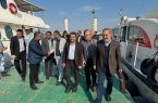 بازدید رئیس سازمان امور اجتماعی کشور از جزیره هرمز