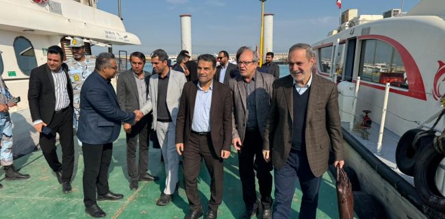 بازدید رئیس سازمان امور اجتماعی کشور از جزیره هرمز