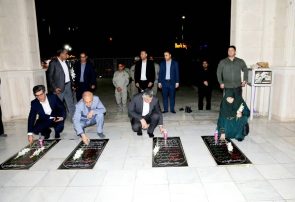 آغاز سفر معاون رئیس جمهور به هرمزگان با ادای احترام به مقام شهدا