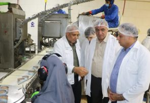 معاون امور تعاون وزارت تعاون از شرکت فرآوردههای شیلاتی بندرعباس بازدید کرد