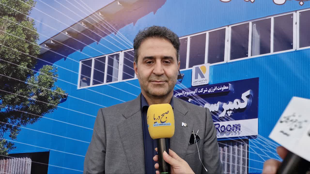 بهره‌برداری از کمپرسورخانه شماره ۲ آلومینیوم المهدی؛ پایان یک گلوگاه قدیمی در تولید پایدار+فیلم