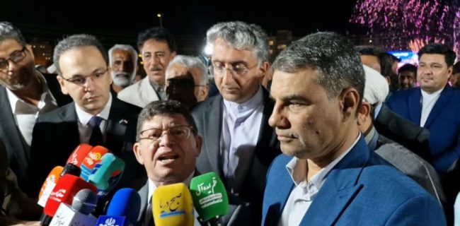 سفیر نیکاراگوئه: نامگذاری کورینتو در بندرعباس پیام همبستگی دو ملت است+فیلم سفیر نیکاراگوئه: نامگذاری کورینتو در بندرعباس پیام همبستگی دو ملت است+فیلم